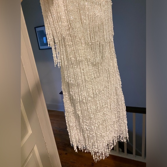 BHLDN Arabella Mini Sequin Fringe Dress - Picture 5 of 8